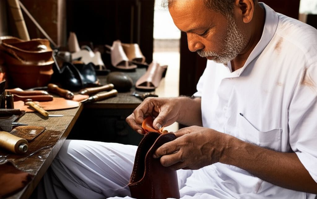 Craftsman at work